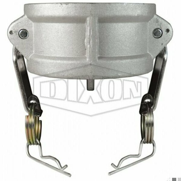 Type DC Cam and Groove Dust Cap, 1/2 in, Aluminum, Dixon, Mfr#: G50-DC-AL